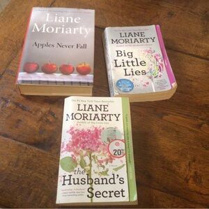 Three books from author liane moriarty